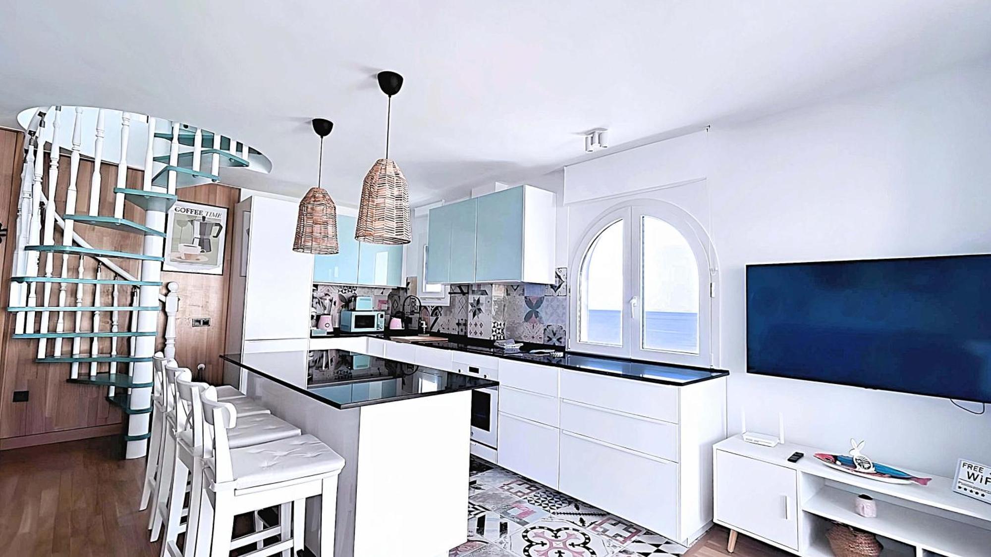 Atico De Albaida Duplex Frente Al Mar Leilighet Morche Eksteriør bilde